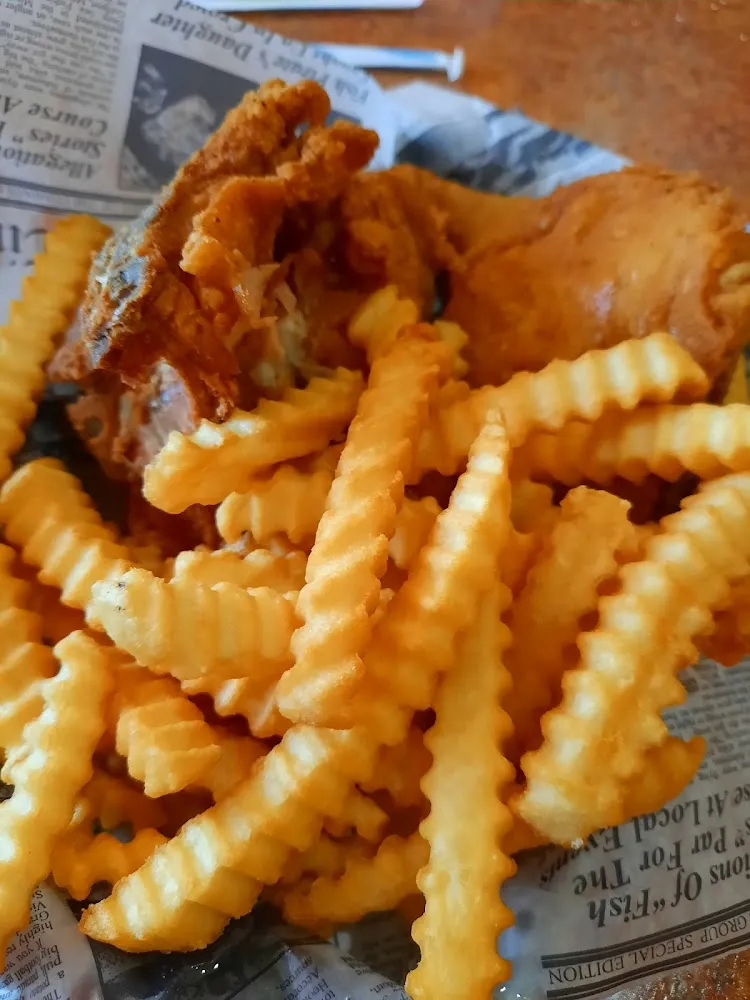 Broasted Chicken and Fries